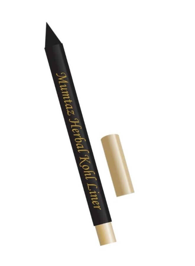 Khojati Mumtaz Herbal Kohl Liner Classic – Pure Indian Kajal for Deep Black Eyes - Image 2